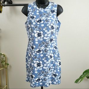 90s Vintage Hawaiian Sleeveless Dress